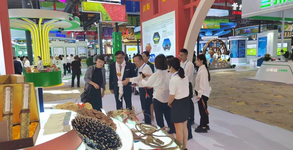 我院院内制剂及中医药特色产品亮相第四届中国药博会