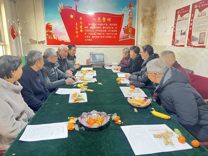 庆阳市中医医院离退休一、二支部召开老党员座谈会暨主题党日活动