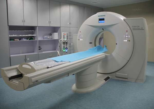 我院新引进64排128层西门子SOMATOM Definition AS CT机