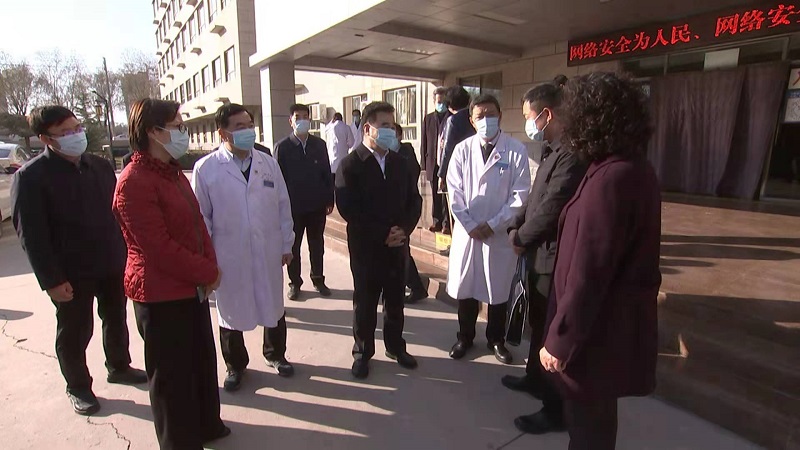 黄泽元在调研卫生健康工作时强调 加强资源共享共用 推进“健康庆阳”建设